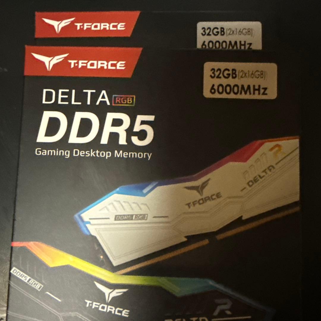 T-FORCE DELTA RGB DDR5 32GB （16GB×2）