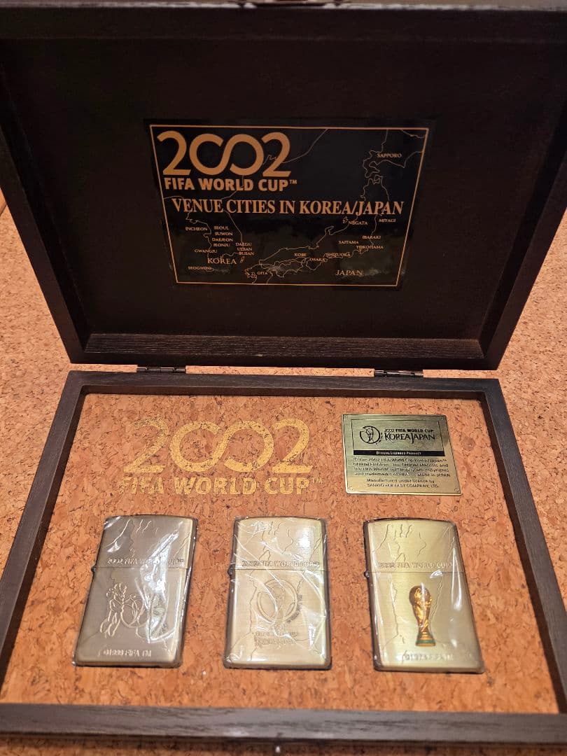 2002 日韓FIFA World Cup Zippoライターセット