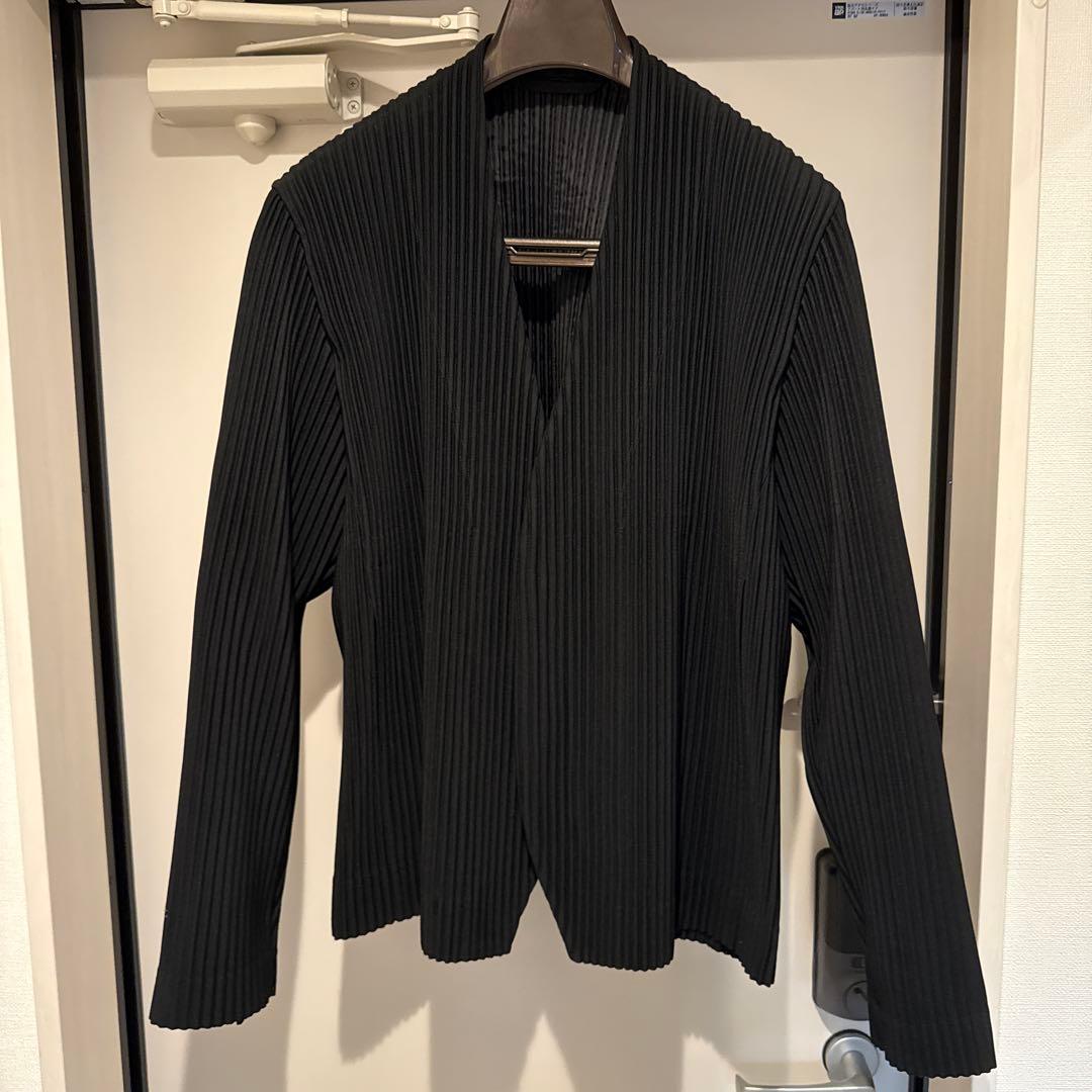 HOMME PLISSÉ ISSEY MIYAKE ノーカラージャケット
