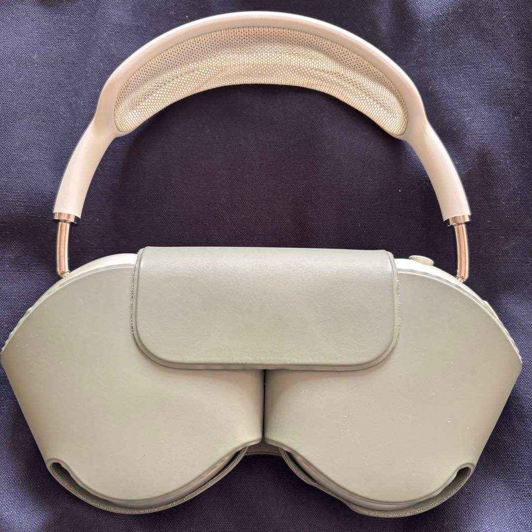 【ジャンク】Airpods Max 第一世代　グリーン オーディオケーブル付