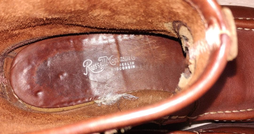 USED　ラッセルモカシン ノックアバウト　8（26cm）　ブラウン