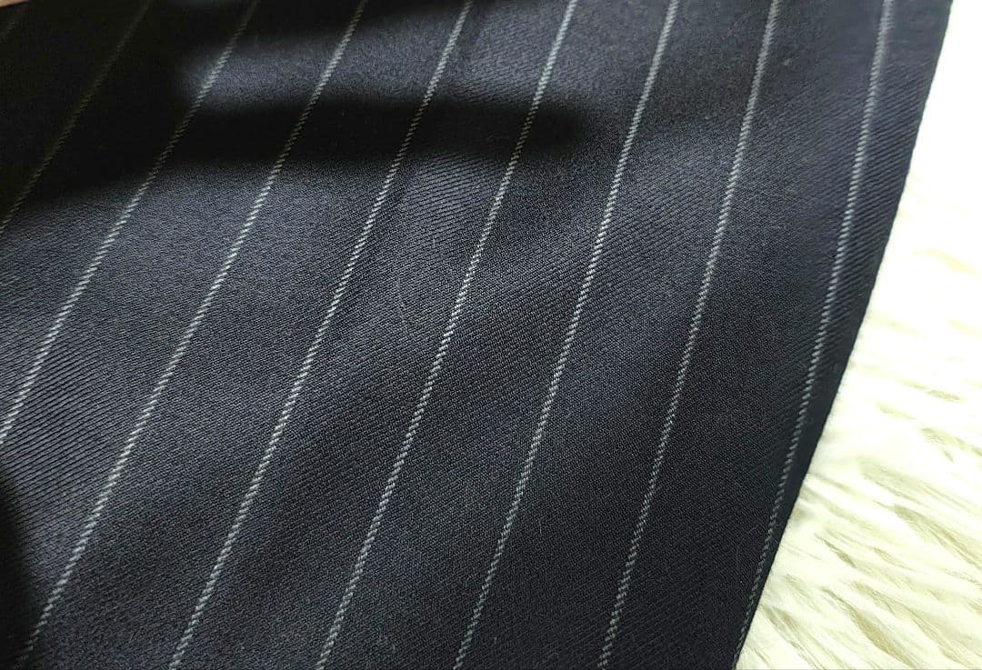 ゼニア WACKOMARIA PLEATED TROUSERS ネイビー