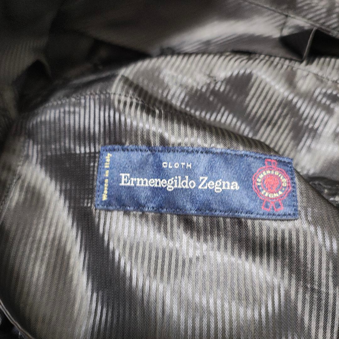 ゼニア WACKOMARIA PLEATED TROUSERS ネイビー