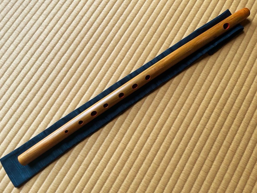 篠笛『女性でも筒音に届く一本調子』