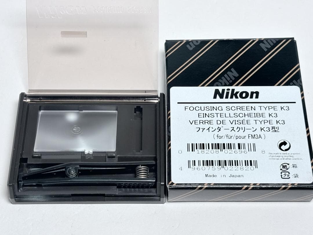 新品級 ニコン フォーカシングスクリーン K3 FM3A用