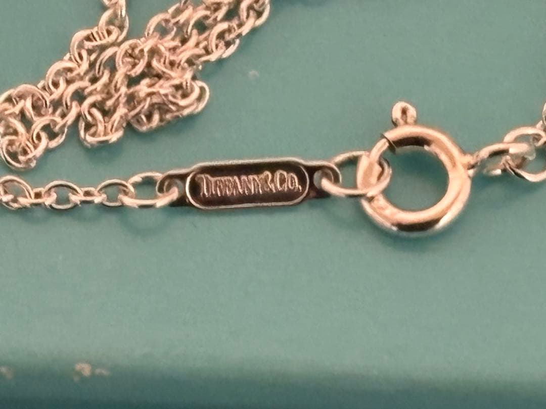 【ティファニー】アトラス　ATLAS バー　ネックレス　全長46㎝