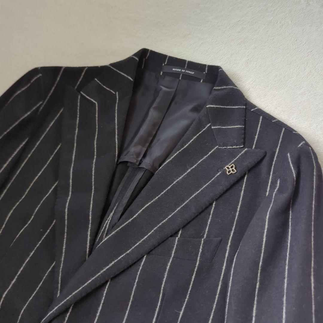 【コラボ】タリアトーレ シングルスーツ セットアップ ストライプ 46 M 美品