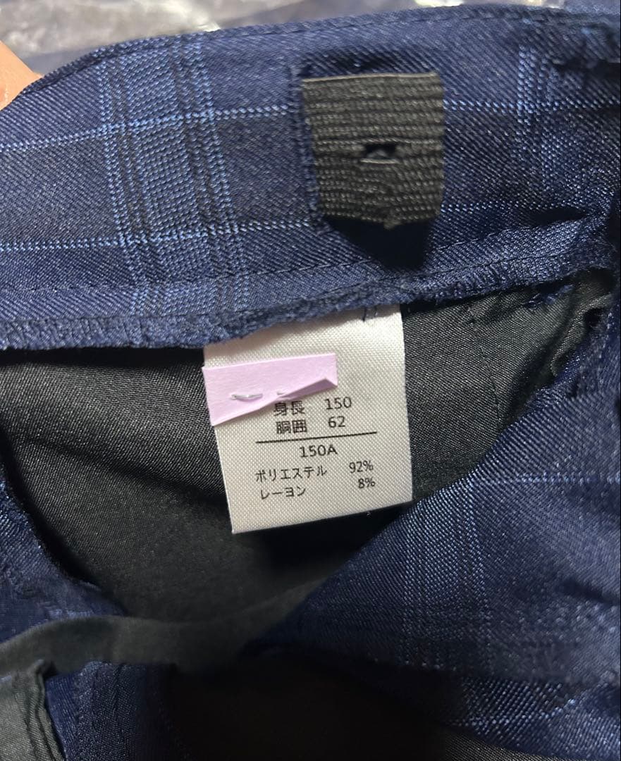 WANDER FACTORY フォーマルスーツ 卒業スーツ 6点セット ブルー