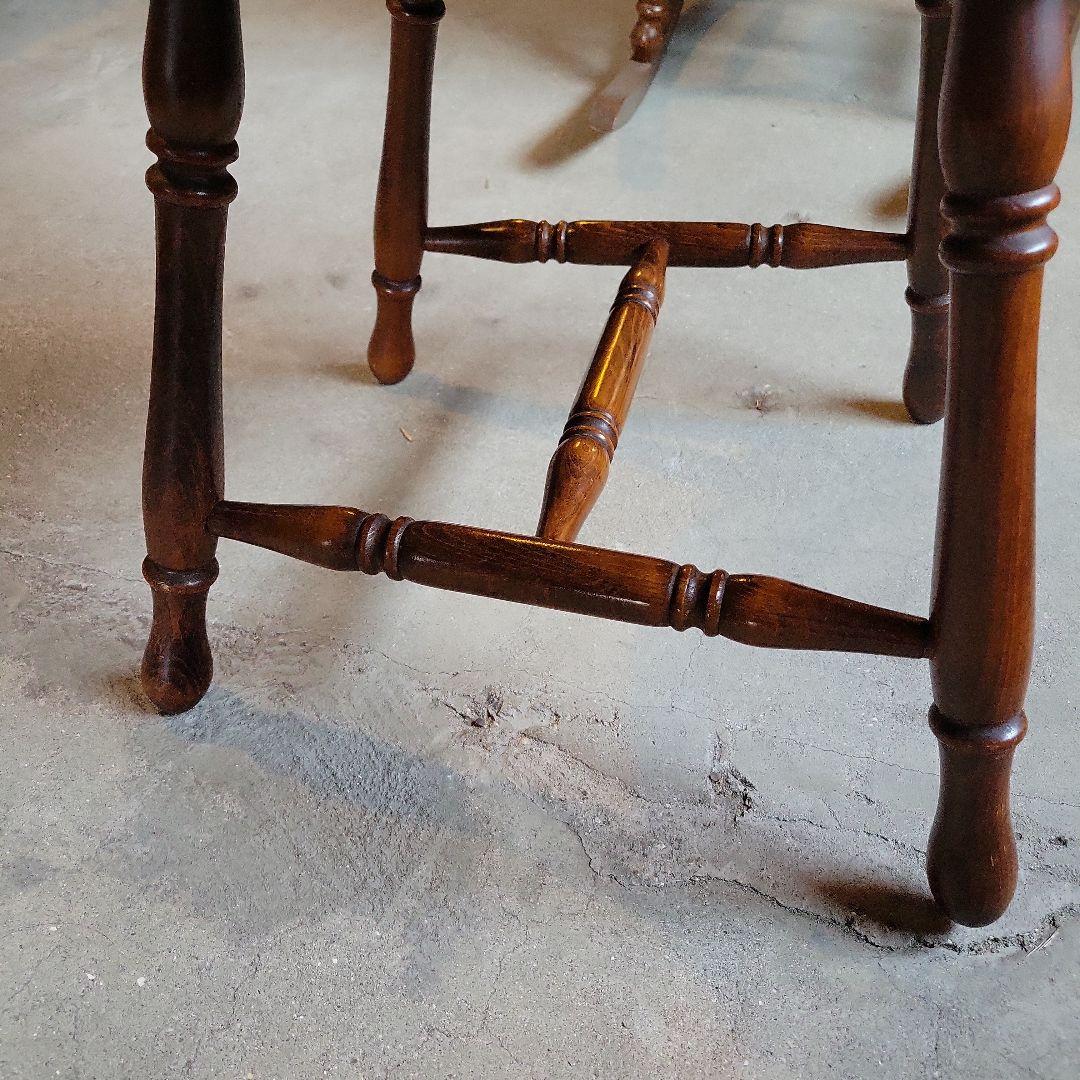 ウィンザーチェアA　木製　ダイニングチェア　レトロ　　ビンテージ　コイズミ