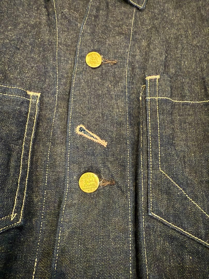 米*男様 RRL ダブルアールエル　カバーオール　デニムジャケット