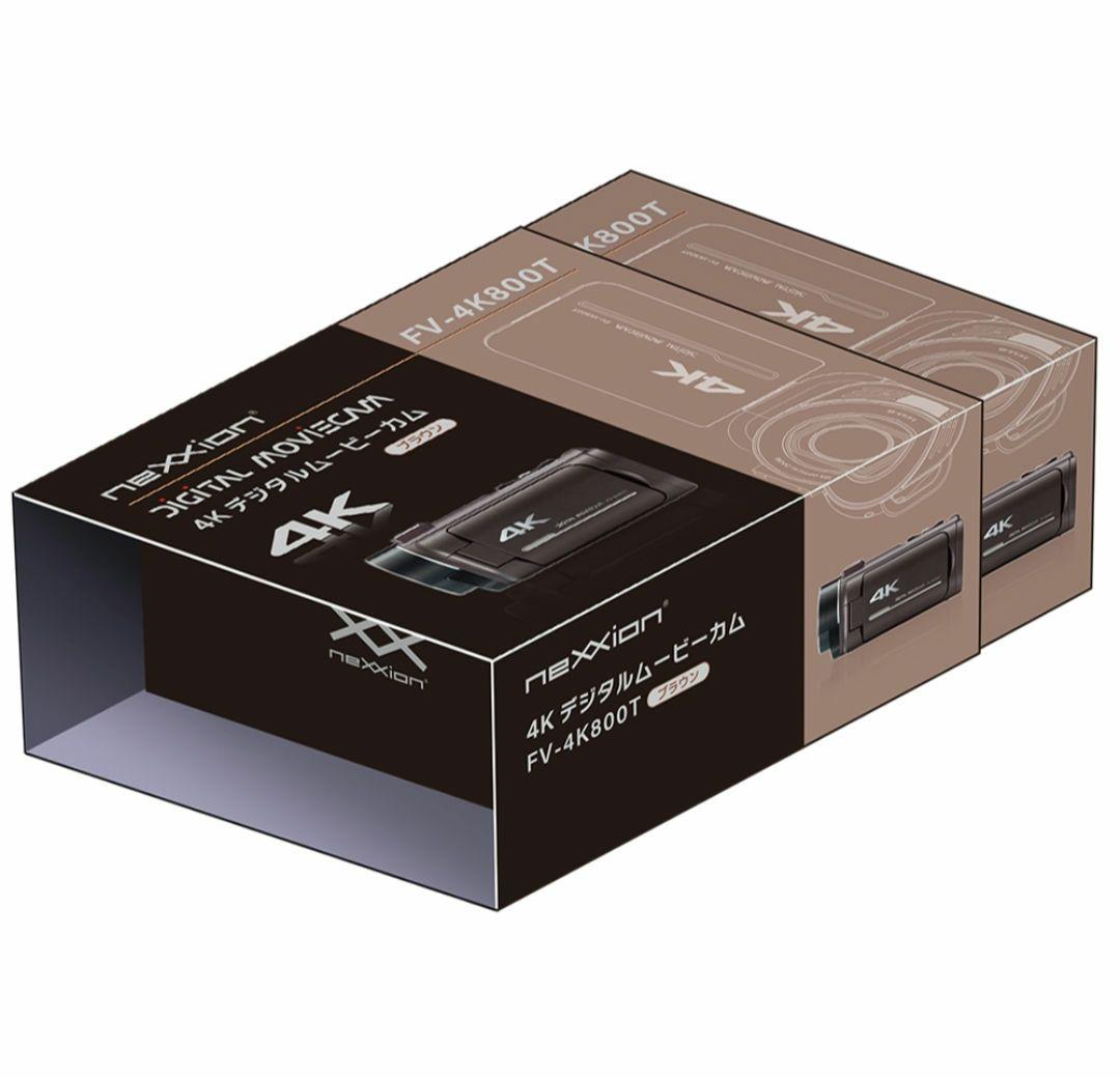 NEXXION FV-4K800T デジタルムービーカム　スマホ転送