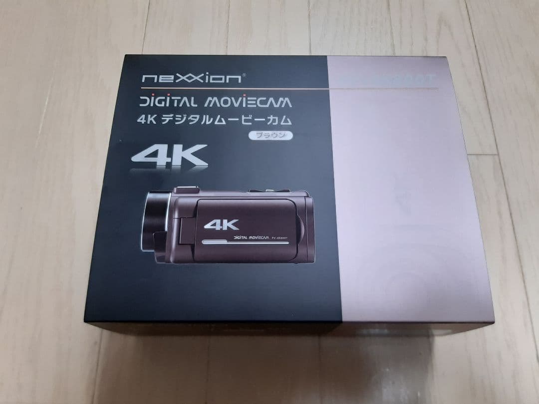 NEXXION FV-4K800T デジタルムービーカム　スマホ転送