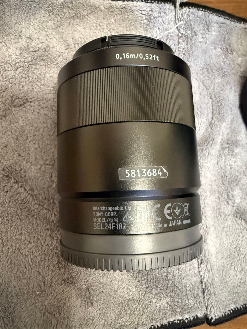 【美品】SONY 単焦点レンズ SEL24F18Z