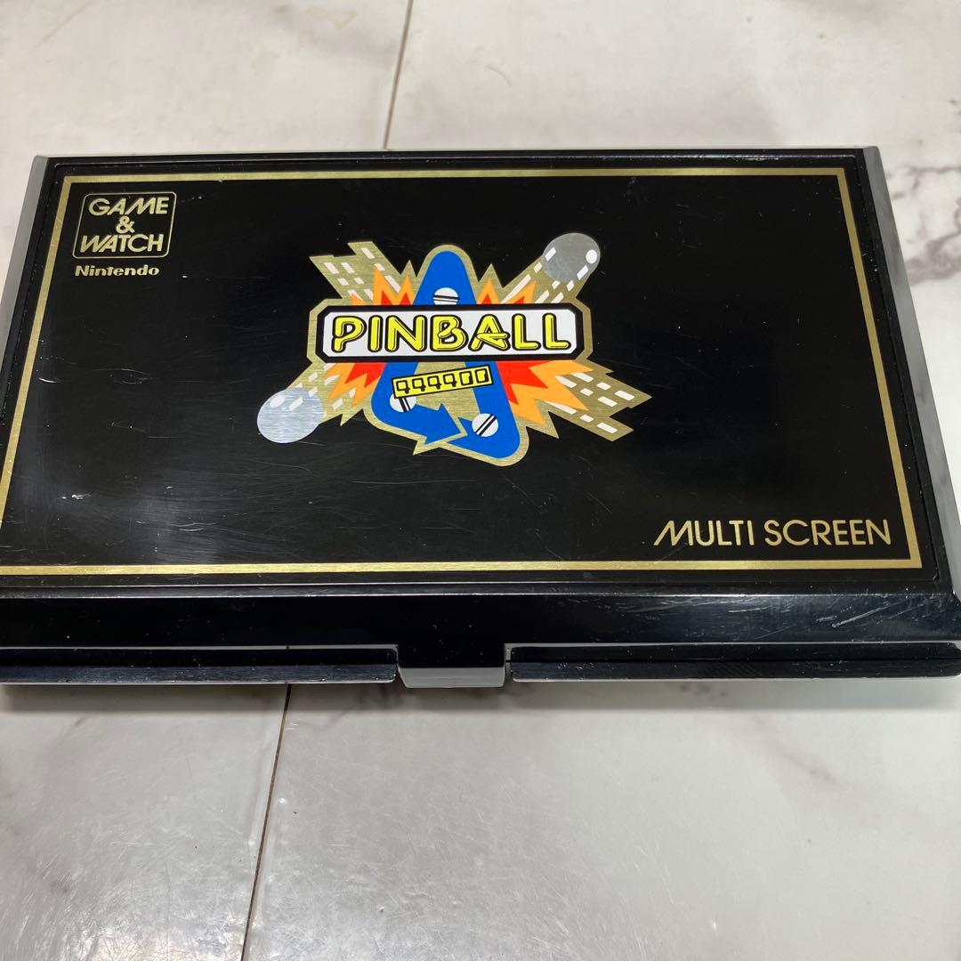 任天堂 ゲームウォッチ PINBALL ピンボール マルチスクリーン 1983年