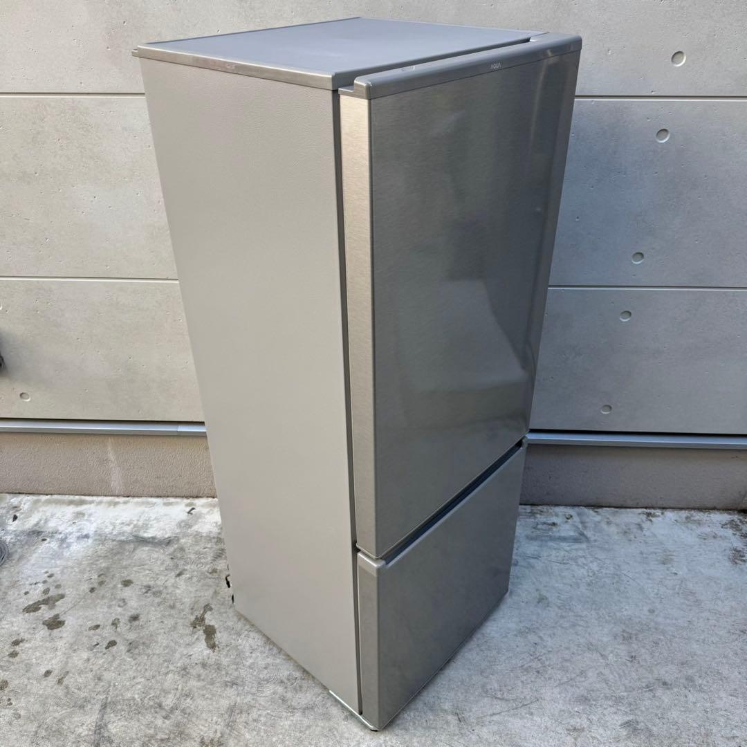 41⭐️2019年製美品★アクア　冷蔵庫　大型　2ドア　一人暮らし　シルバー