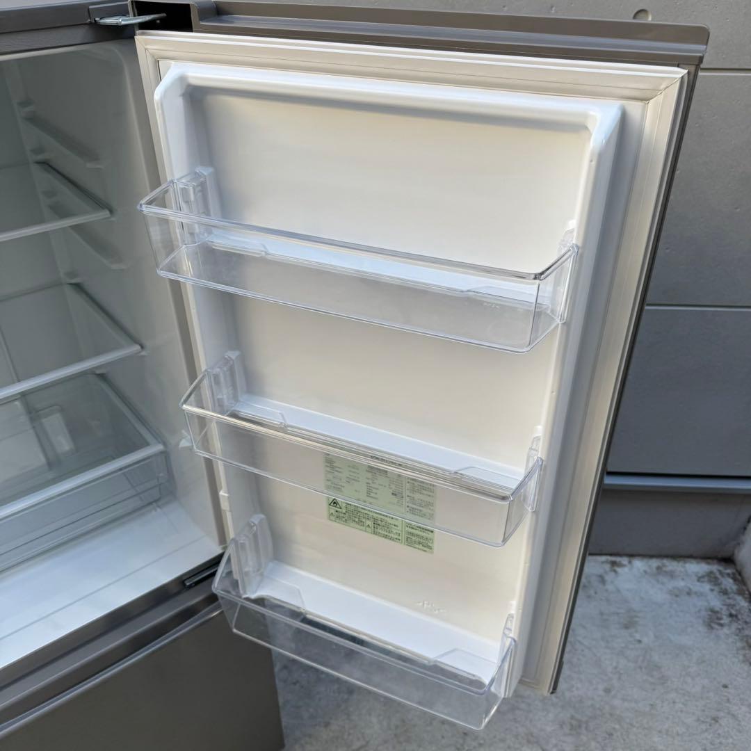 41⭐️2019年製美品★アクア　冷蔵庫　大型　2ドア　一人暮らし　シルバー