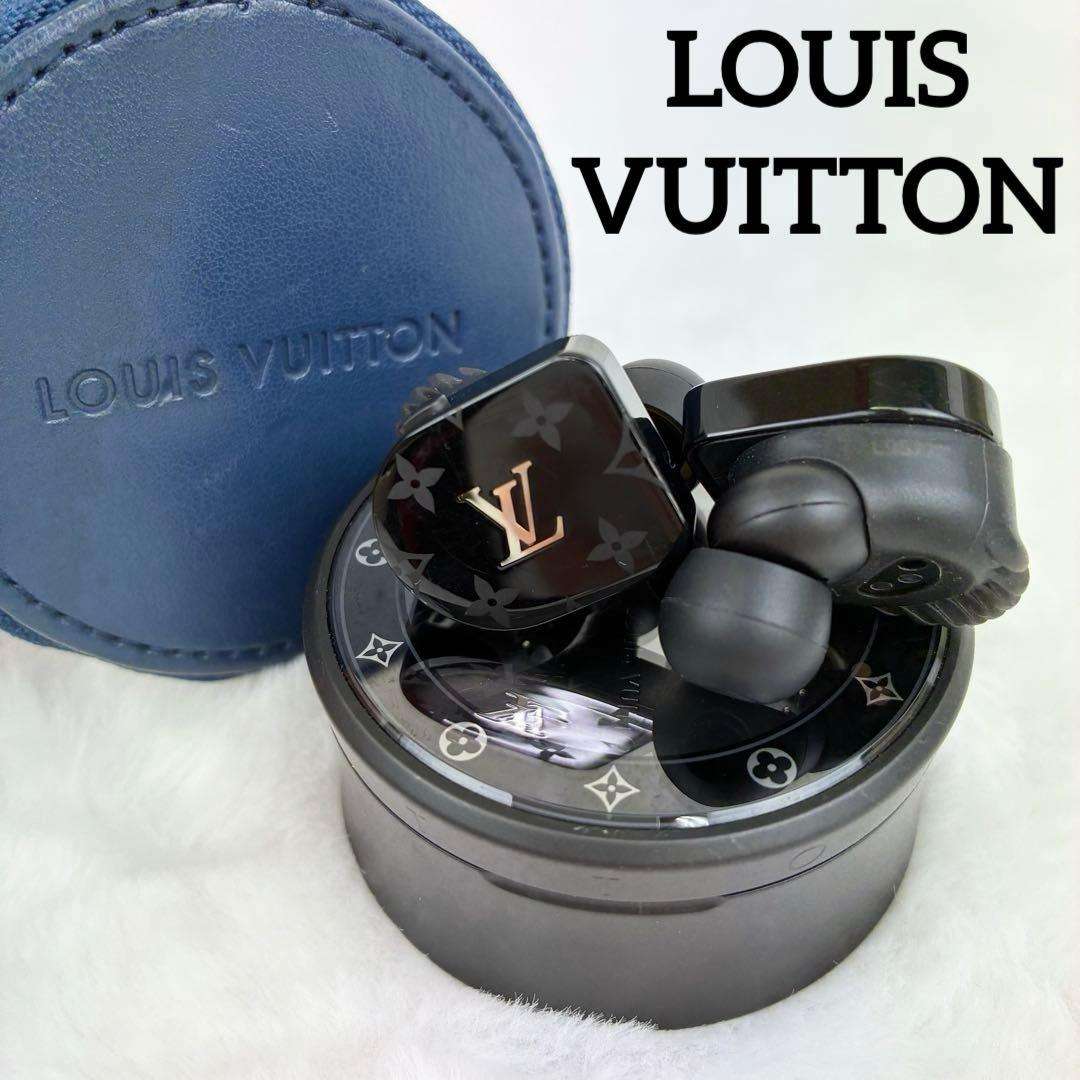 【美品】✨ルイヴィトン✨ ホライゾン イヤホン ブラック モノグラム