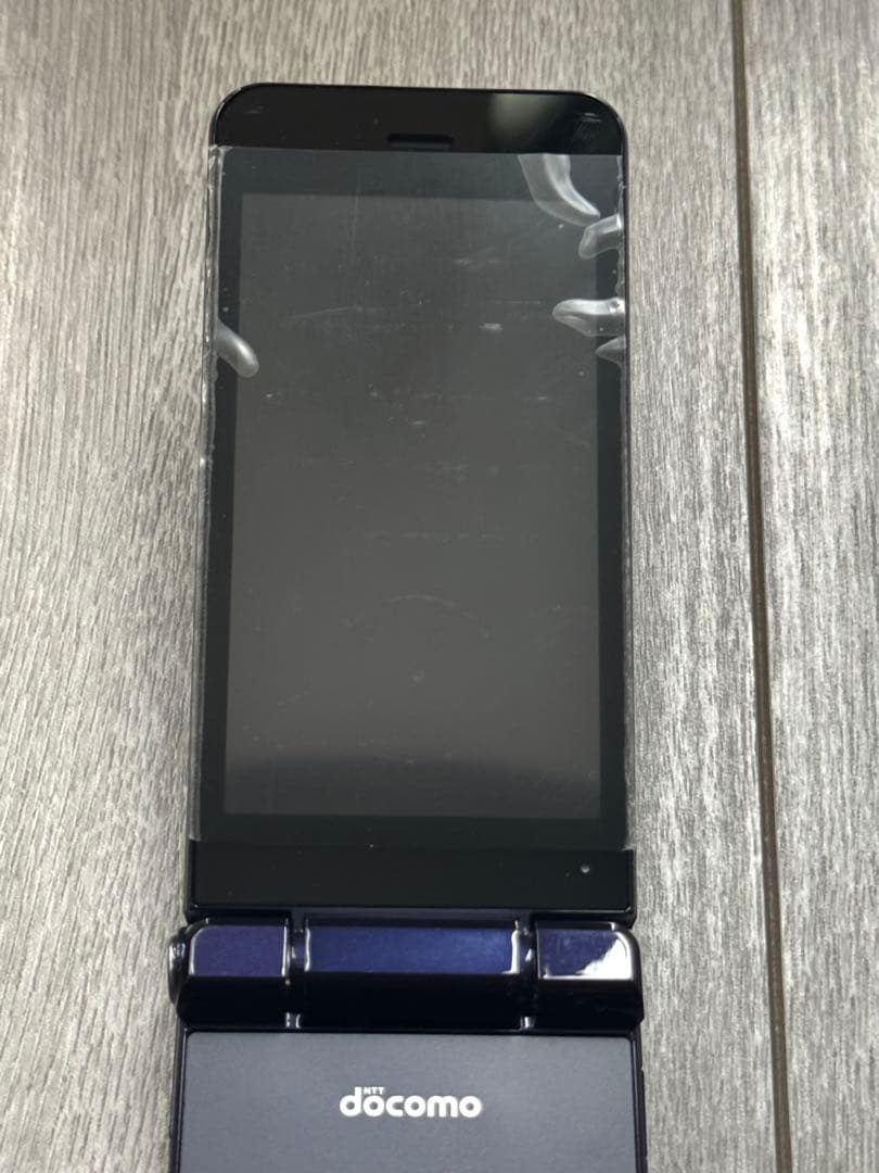 docomo AQUOS SH-01J 折りたたみ式 ブルーブラック