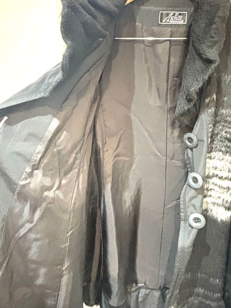 EIKO KONDO エイココンドウ ファー切替コート