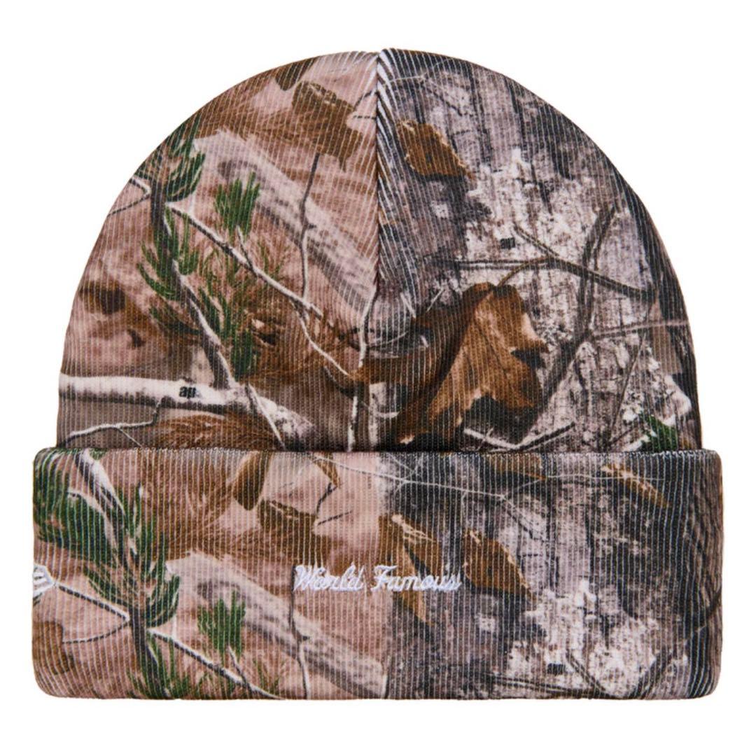 帽子 Supreme NewEra Box Logo Beanie Camo/25FW