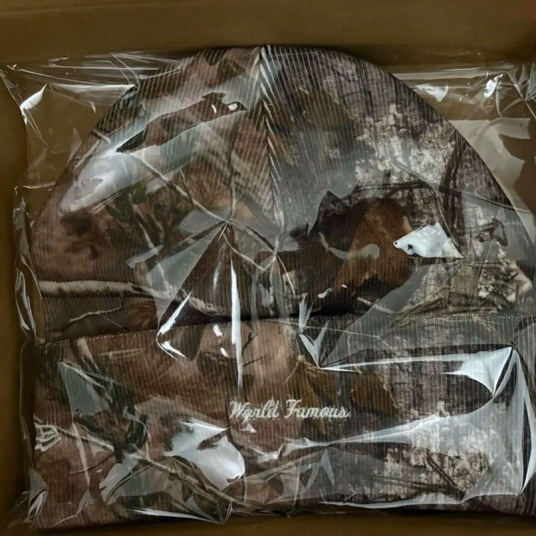 帽子 Supreme NewEra Box Logo Beanie Camo/25FW