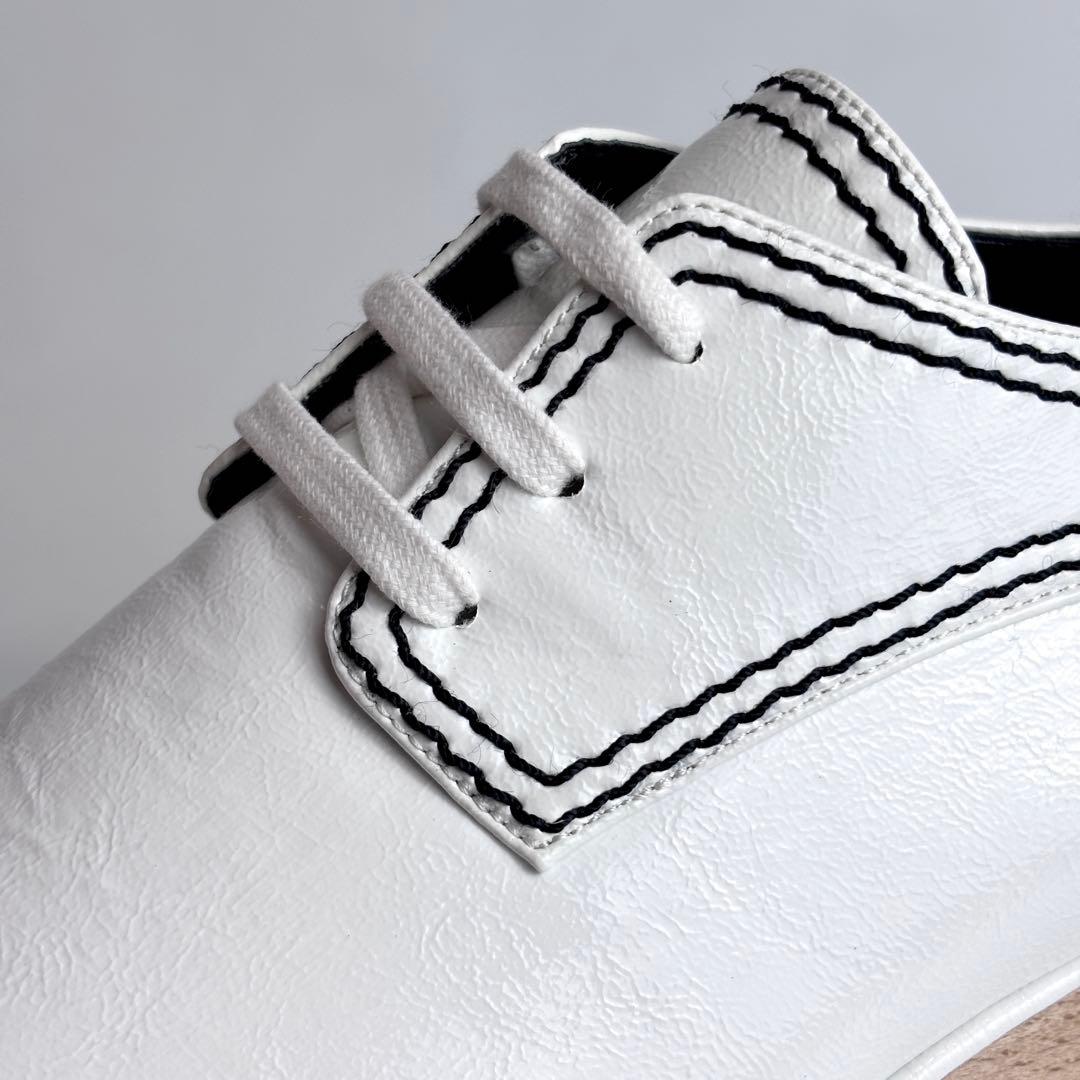 希少極美品✨ ステラマッカートニー 厚底 エリス シューズ ホワイト 23cm