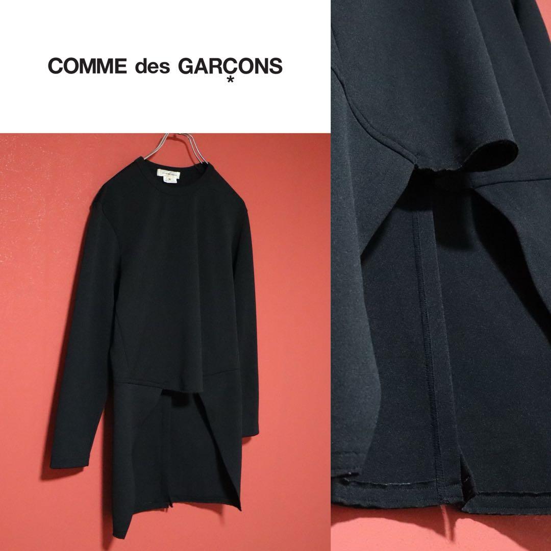 【美品】COMME des GARCONS 22AW 黒い薔薇 ロングカットソー