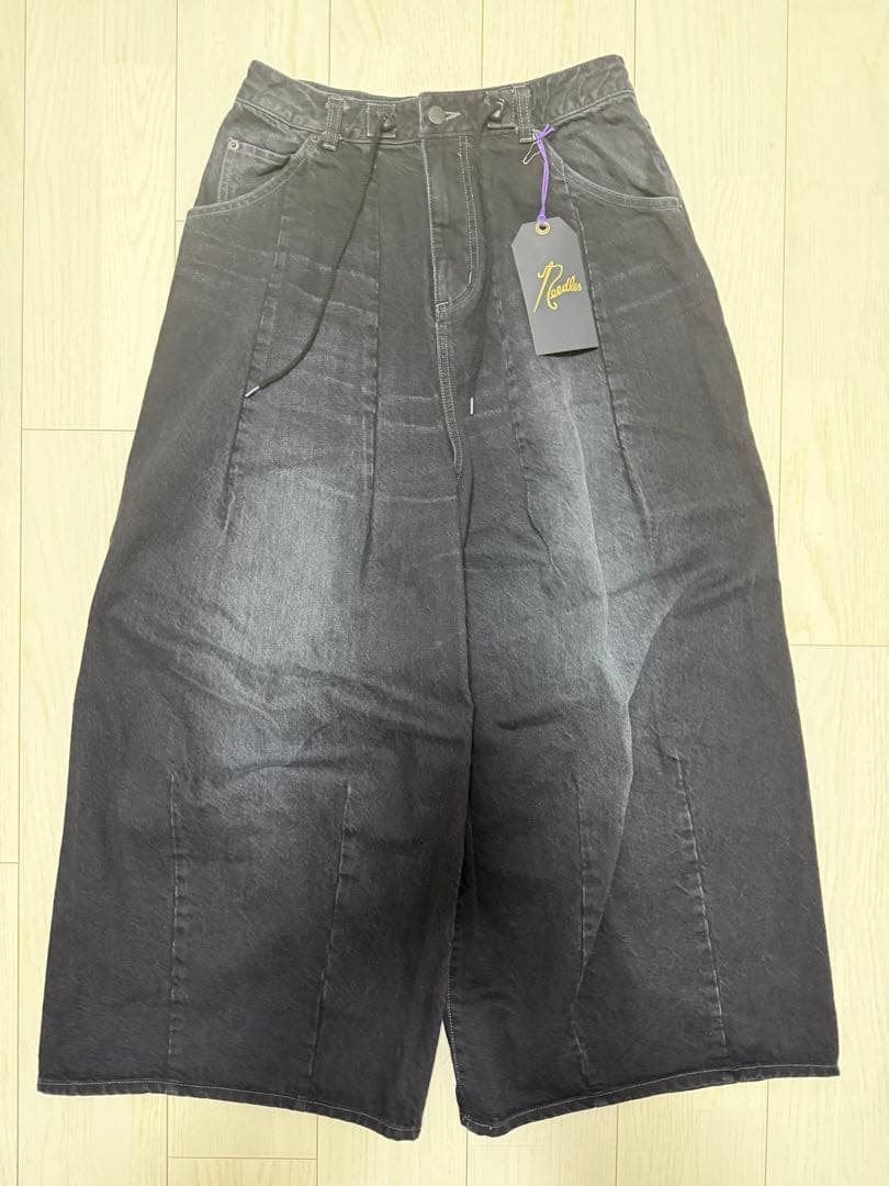 Needles ヒザデルバギーデニム 定価31900円