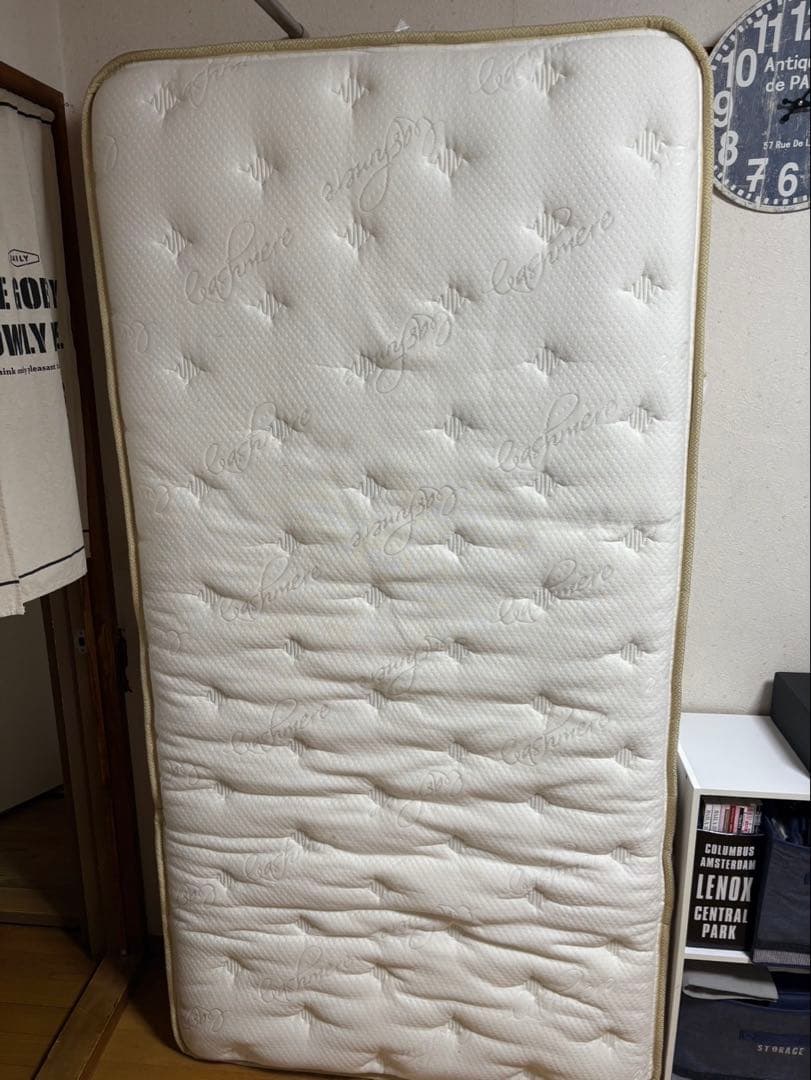 maki　シングル スプリングマットレス ホワイト