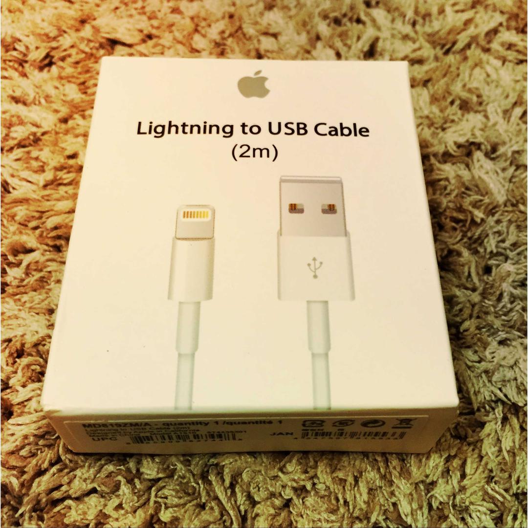 APPLE 純正 5本 2mライトニング ケーブル