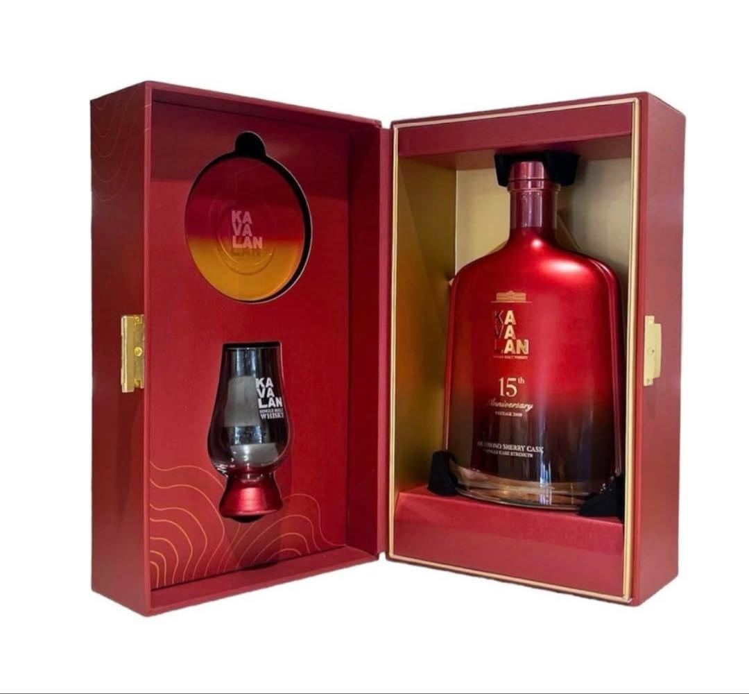 台湾カバラン15周年記念シェリー樽ウイスキー2009ヴィンテージ（レッド）