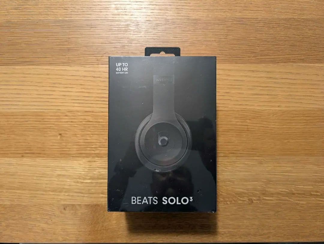 BEATS SOLO 3 ワイヤレスヘッドフォン ブラック