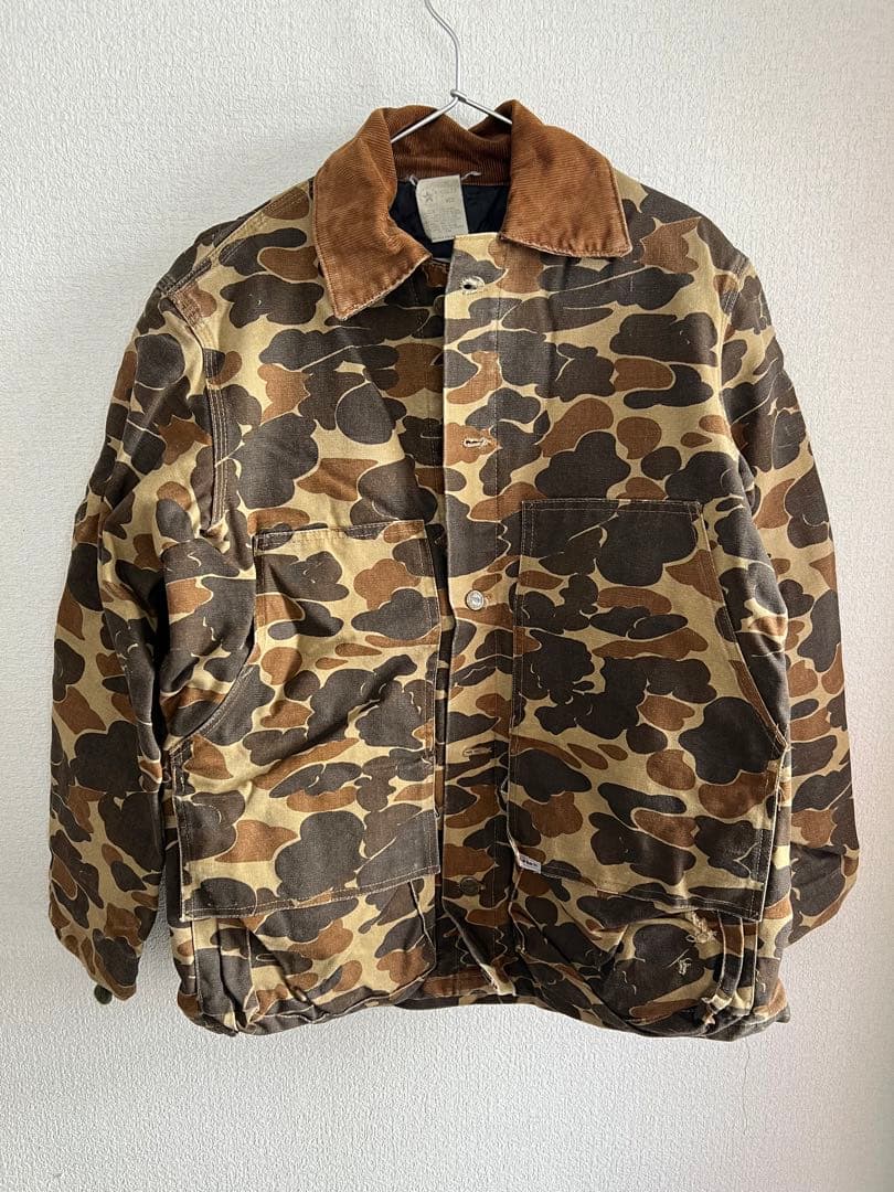 Carhartt ダックカモ ハンティングジャケット ジャンク