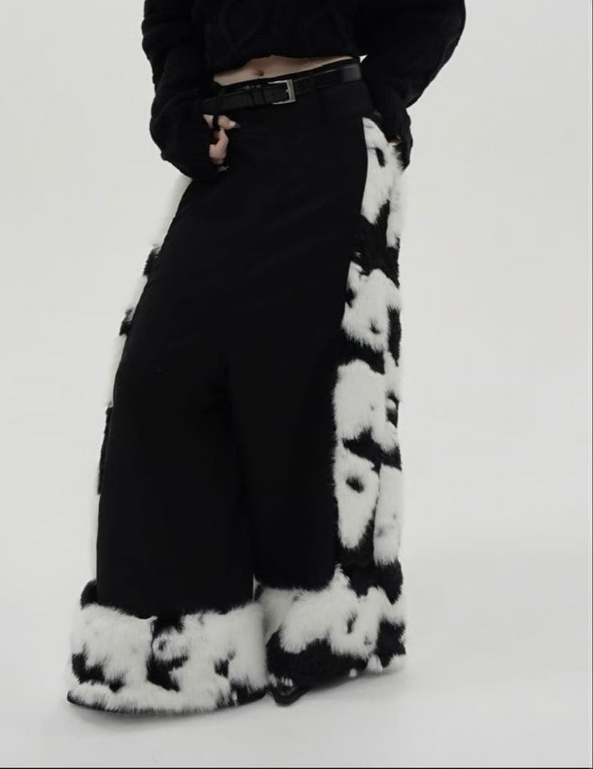 パンツ fur loose pants kiss the club