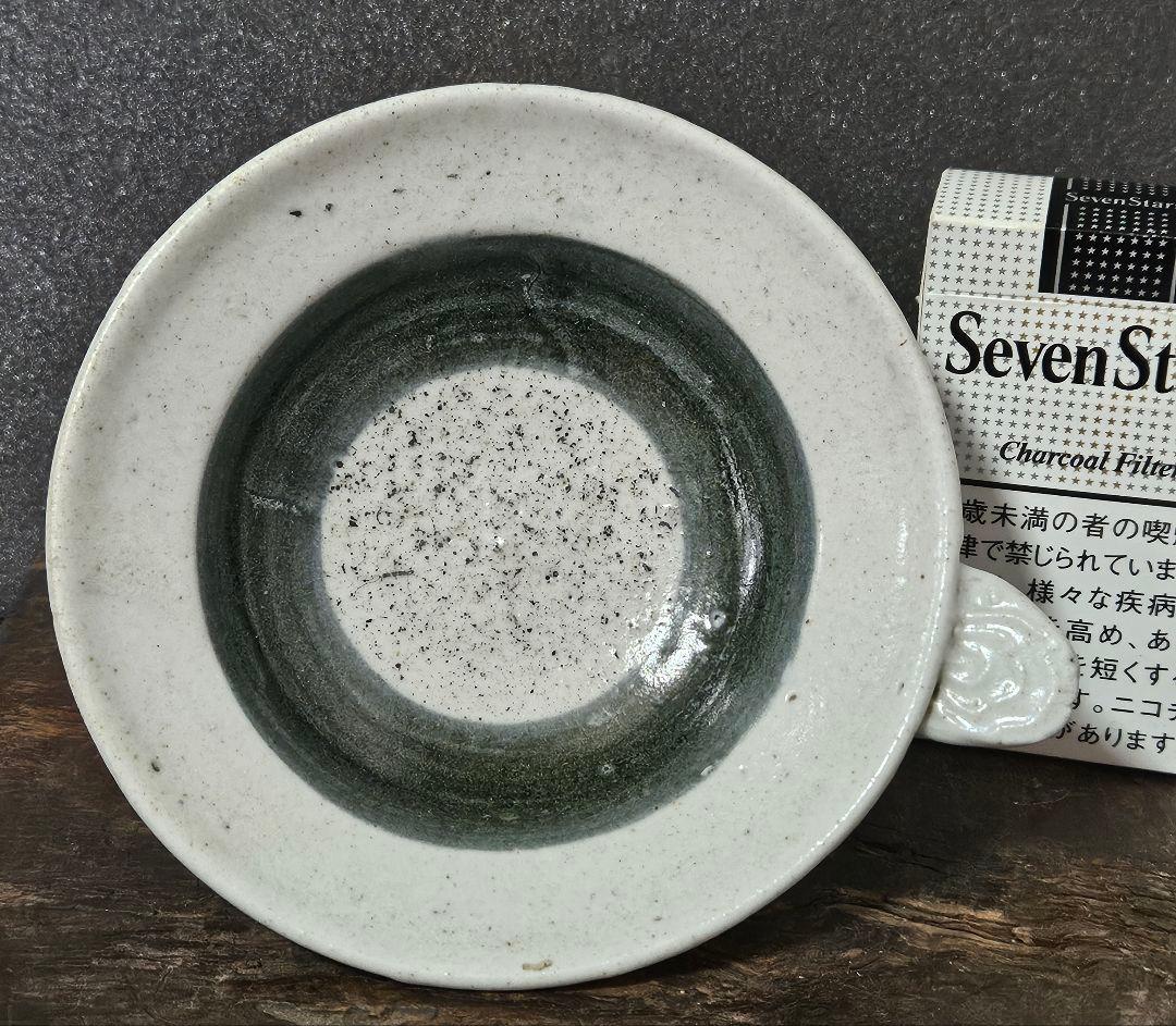 珍品❗】李朝　李朝民芸　青華白磁　取手付　灯火器　たんころ　燭台　行灯　灯り道具