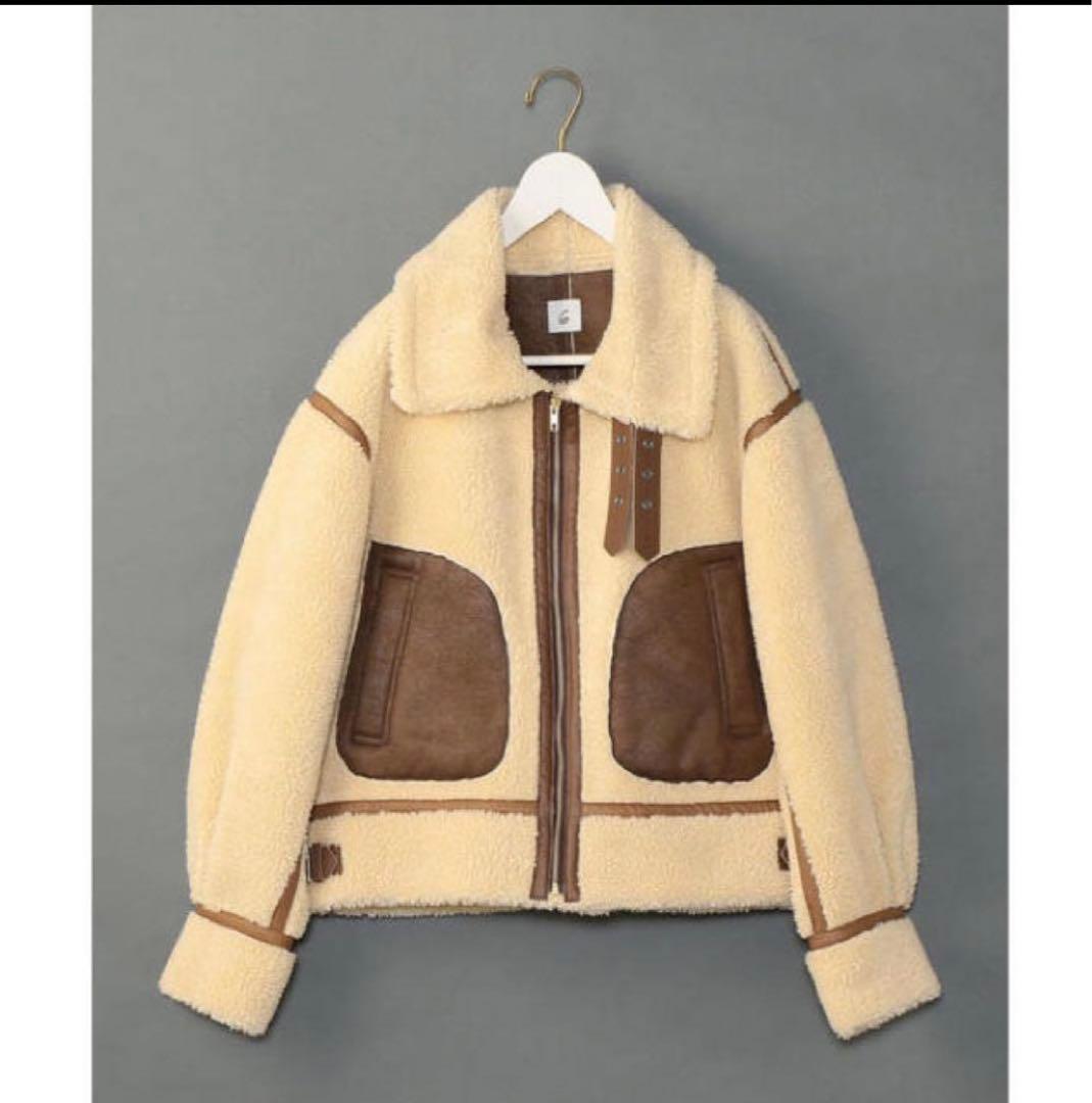 ROKU ロク 6 B-3 ボアジャケット　36