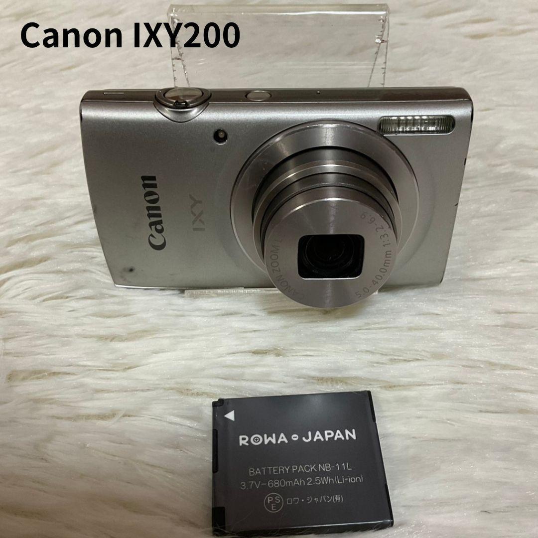 【簡易動作確認済】Canon IXY200 PC2333 コンデジ シルバー
