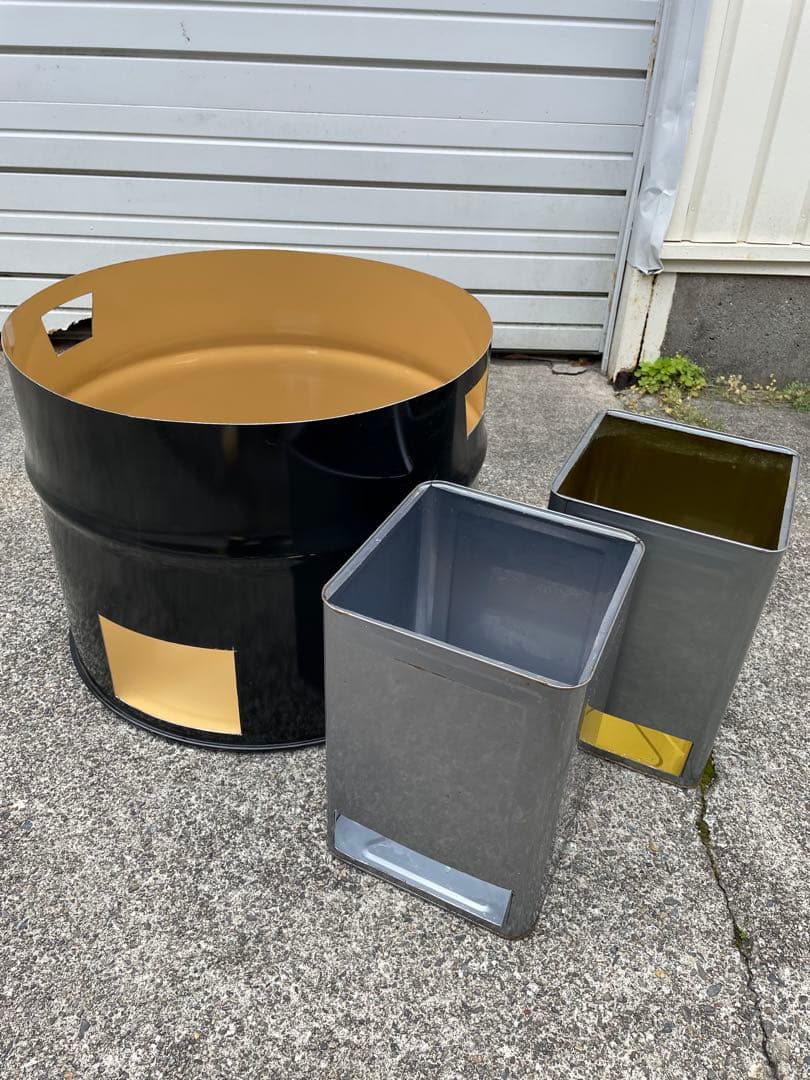 ☆ナターリア ドラム缶 一斗缶 焼却炉セット ドラム缶用蓋付き