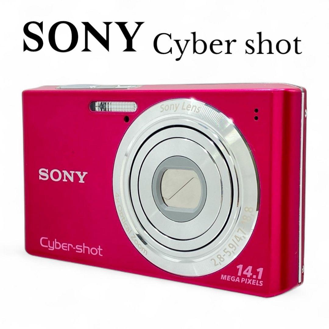 SONYCyber-shotdsc-w610デジタルカメラデジカメコンデジピンク