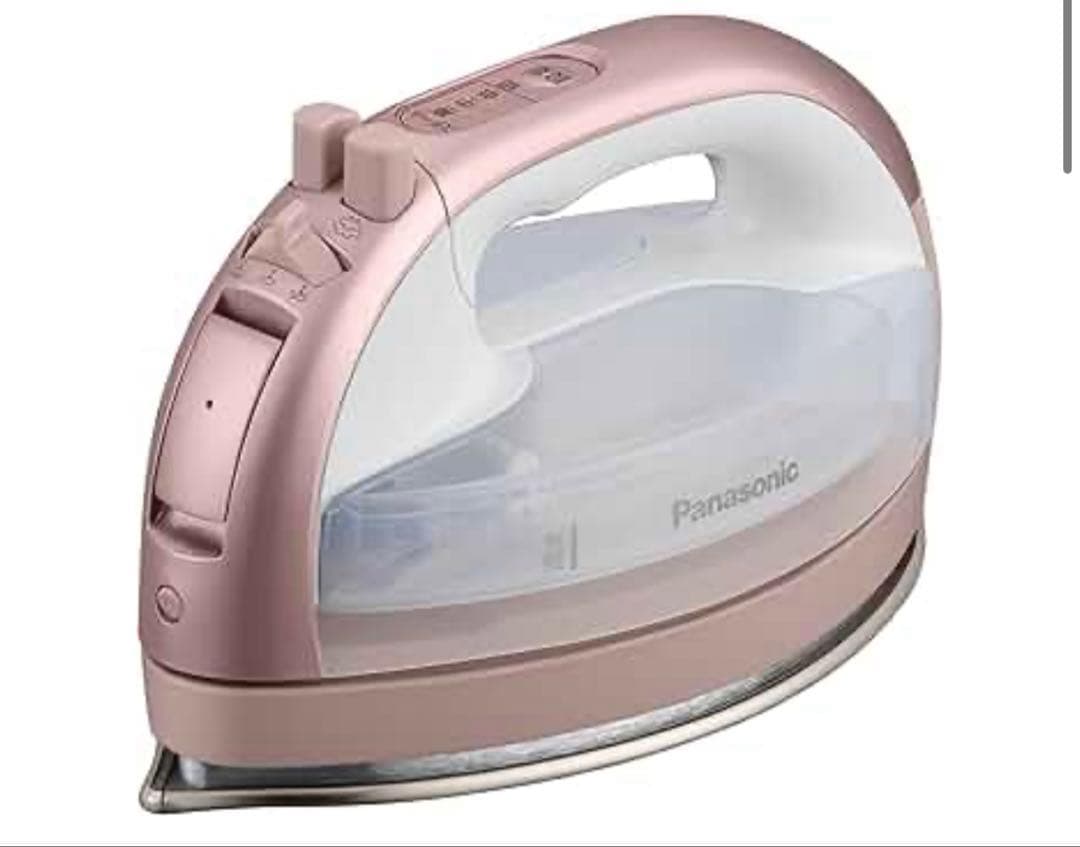 511074　パナソニック コードレススチーム WヘッドアイロンNI-WL708