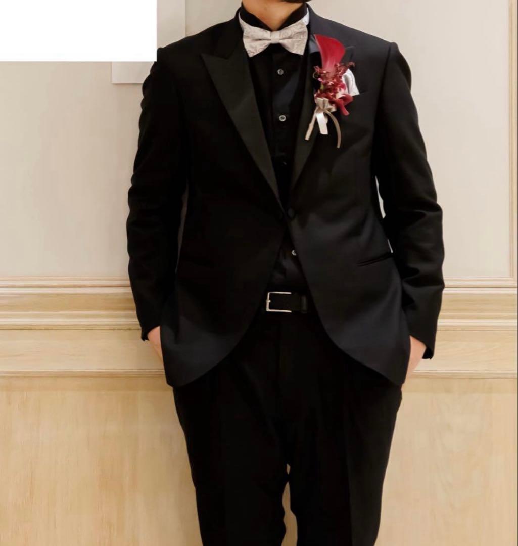 タキシード ブラック オーダーメイド セットアップ bespoke