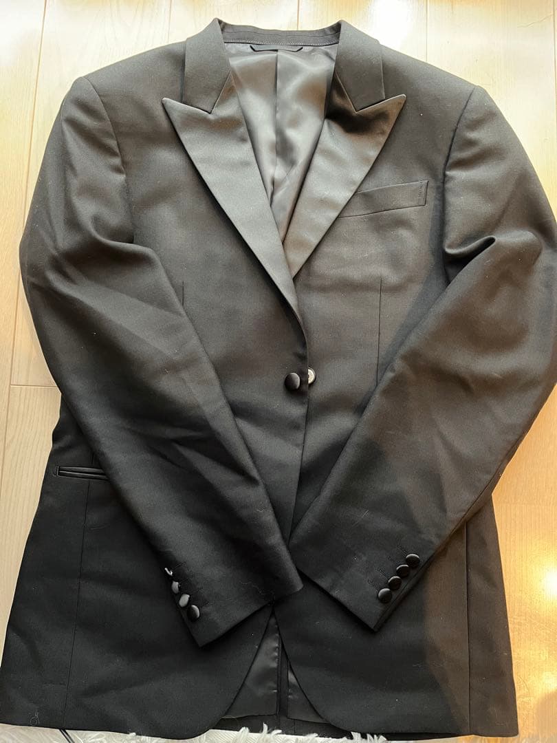 タキシード ブラック オーダーメイド セットアップ bespoke