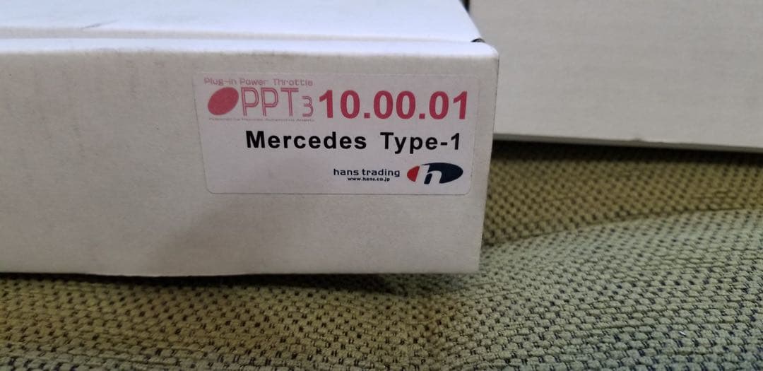 インタースター　PPTスロットルコントローラー　メルセデス