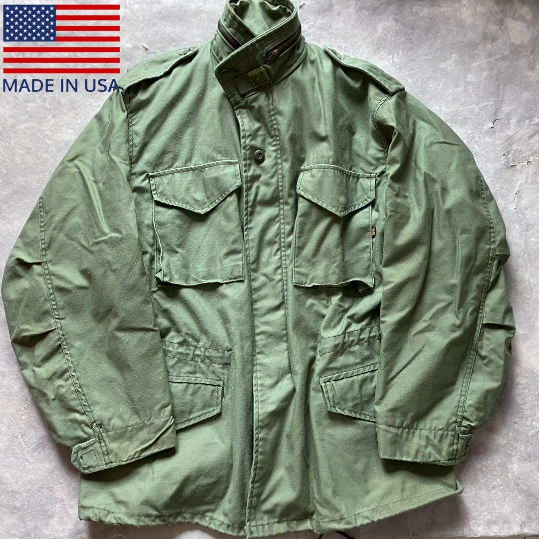 M65 フィールドジャケット 90's ミリタリー アメリカ製 秋冬 USA製