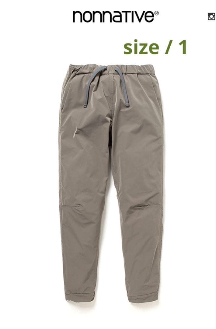 パンツ nonnative COACH EASY RIB PANTS DICROS 1