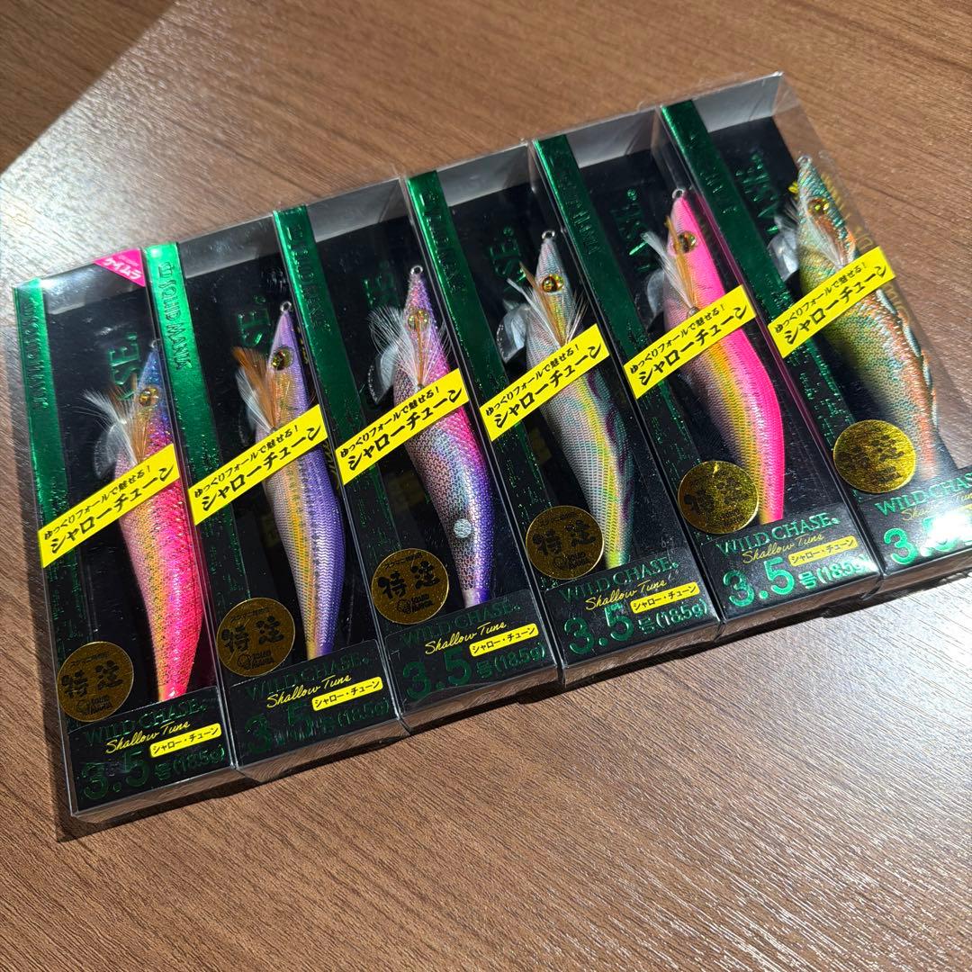 スクイッドマニア　ワイルドチェイス　3.5号　シャロー　限定カラー