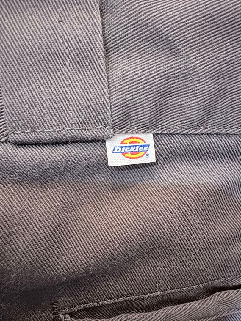 70s チビタグ アルミジップ Dickies 874 w36 グレー