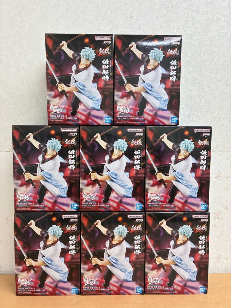 銀魂 吉原大炎上 VIBRATION STARS 坂田銀時 フィギュア　8個