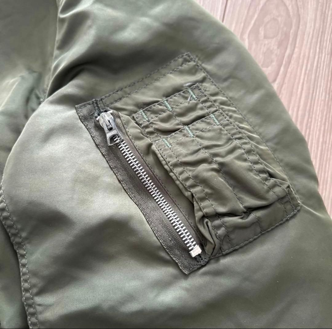 アルファ L-2B フライトジャケット　米軍　90s MA-1 USA