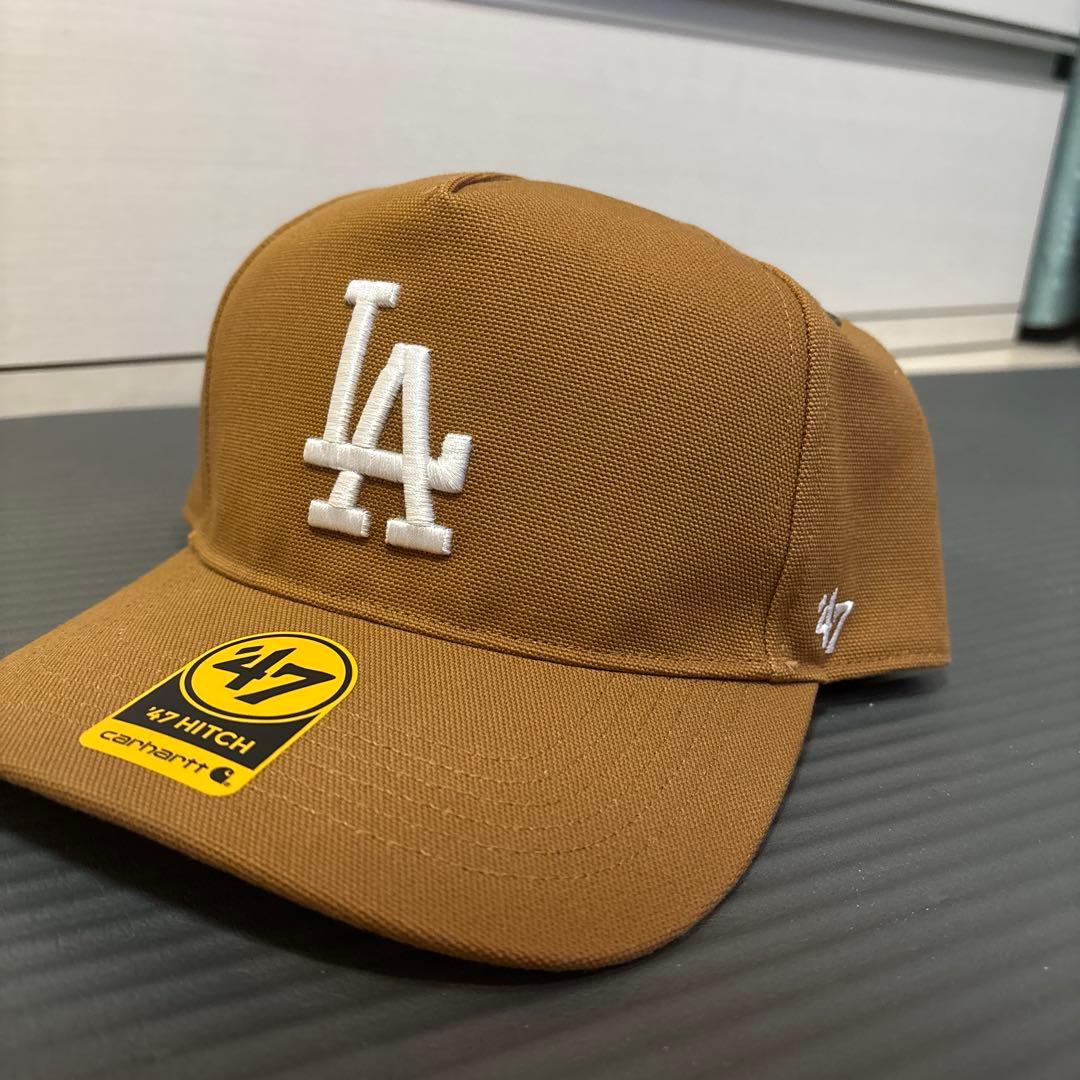 【海外限定モデル】 ドジャース 47brand× Carhart キャップ